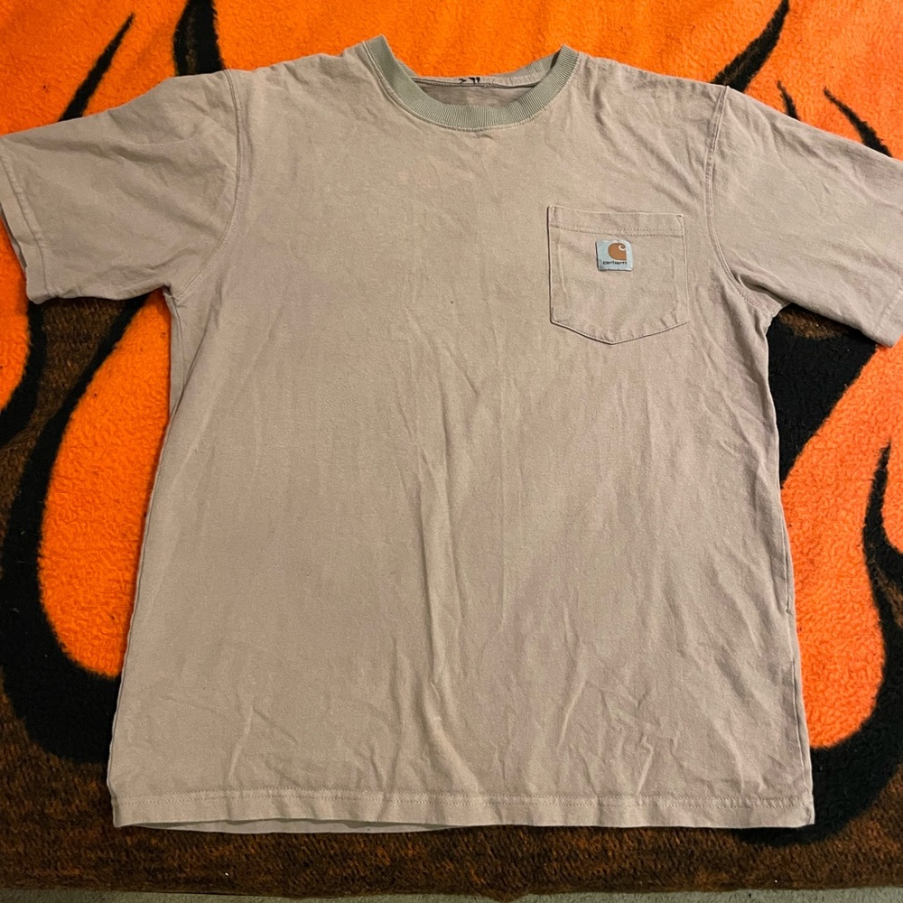 Distressed Carhart Shirt Size Medium